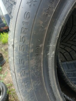 2x zimní Dunlop 215/55r16 - 3