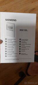 Elektronický regulátor teploty SIEMENS RDE 100 TERMOSTAT - 3