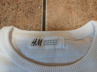 Lehký svetr H&M, vel. 110/116 - 3