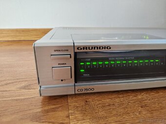 HighEnd CD GRUNDIG 7500 ze sbírky, po servisu - 3