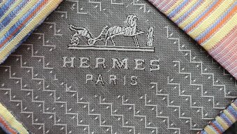 452 - kravata HERMES - NOVÁ - 3