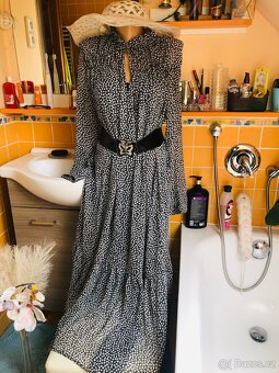 saty#kvetinove#maxi# dlouhe# H&M# tehotenske#univerzalni - 3