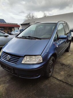 Volkswagen Sharan 1.9 TDi, 85 Kw, 2001 NA NAHRÁDNÍ DÍLY - 3