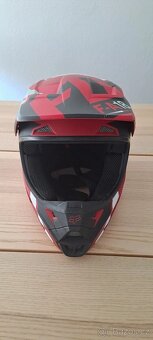 Motokrosová přilba FOX V1 Sayak + brýle - 3