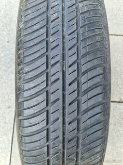 Plechové kolo s pneu 5,5 JJx14 ET0 4/110 - 3