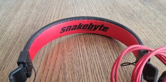 kabelová sluchátka s mikrofonem Snakebyte - 3
