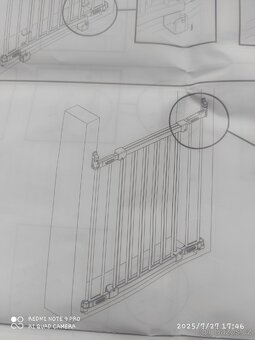 Nastavitelná dětská zábrana Baby Dan - 3