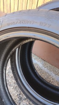 Prodam letni pneu Sava 215/40-17 okolo 6mm - 3