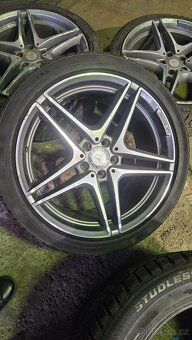 Alu kola mercedes AMG 63 zimní   dvourozmer  r19 - 3