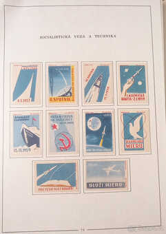 Album 363 zápalkových nálepek Slovensko 1961–1963 - 3