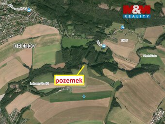 Prodej pole, 14799 m², Velké Poříčí - 3