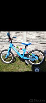 Dětské kolo 16" + cyklosedačka Hamax - 3