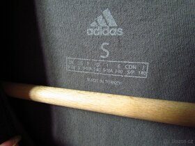Bavlněné šedé triko Adidas vel.140 - 3