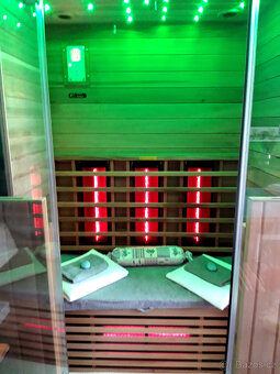 Infrasauna ProWell 222 Cedr Premium Line pro dvě osoby - 3