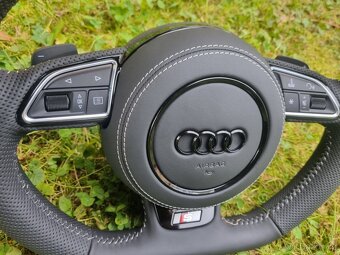 VOLANT AUDI KOŽENÝ MULTIFUNKCNY s AIRBAGOM - 3