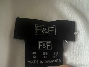 bila, společenská halenka vel 40 - 3