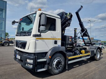 MAN 18.290 + NOVÁ RUKA HIAB 138 + NOVÝ NOSIČ KONTEJNERU 10T - 3