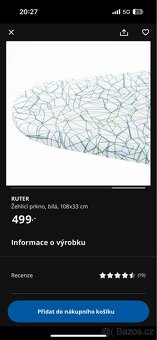 Žehlicí prkno ikea - 3