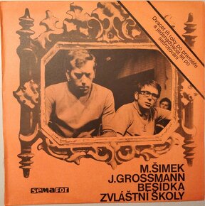 9x LP Švejk, Werich , 3x lp Šimek a Grossmann - top - 3