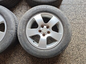 Letní sada 5mm - Pneu 195/65 R15 - ALU disky 5x100 R15 - 3