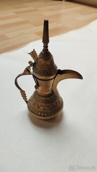 Orientalní lampa velká, stolek a malá lampa - 3