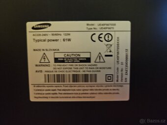 Samsung 40" UE40F6680SBXXH8 - 3