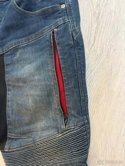 Kalhoty na motorku AYRTON super stretch vel 30/30 - 3