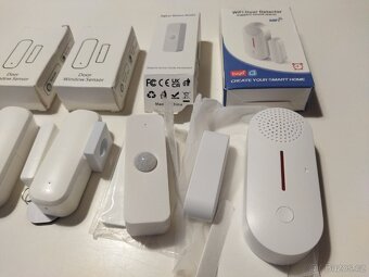 TUYA 4x senzory okna, dveře, pohyb, alarm - Nové - 3