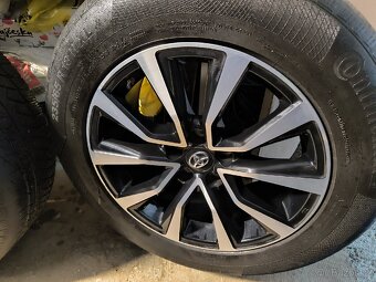 ALU kola Toyota Highlander 5x114,3 R18, Originál,zimpne+TPMS - 3