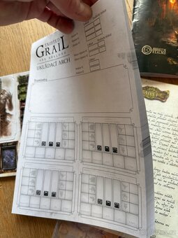 Jednou hrana spolecenska hra Grail - 3