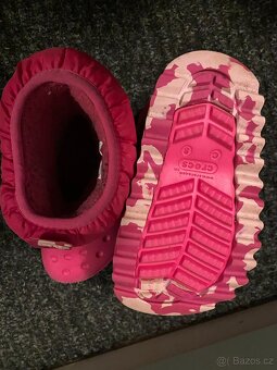 Crocs dětské zimní boty CLASSIC NEO PUFF BOOT - 3