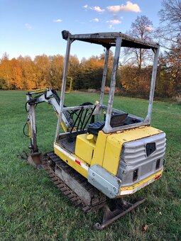 Minibagr, mini bagr, bagřík, nakladač, JCB Perkins - 3