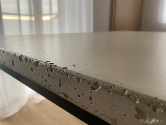 Betonová deska na jídelní stůl - 3