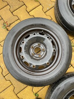 Plechová kola 5x100 R14, 165/70/14 - 3