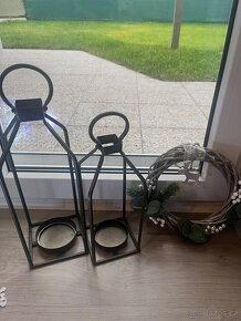 Vánoční dekorace- lucerny, světýlka, ozdoby - 3