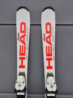 Dětské lyže HEAD, 117 cm + hůlky + lyžáky - 3