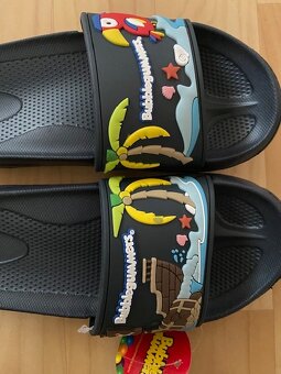 Chlapecké pantofle modré, NOVÉ, vel.32, zn.Baťa - 3