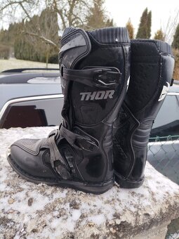 Moto boty thor vel 37 - 3