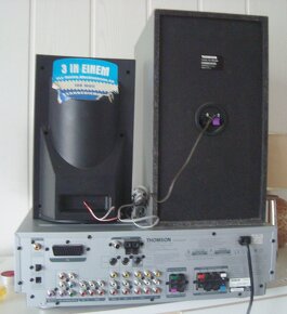 Domácí kino Thomson, receiver, subwoofer, repro - 3