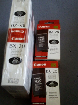 Inkoustová cartridge Canon BX-20, černá, originál - 6 kusů - 3