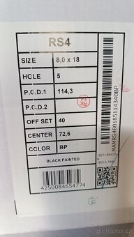R18 5x114,3 mm ALU disky čierne MAM - 3
