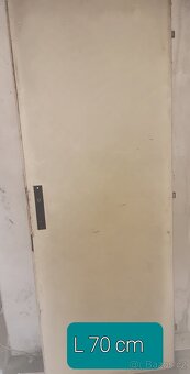 Dveře plné obyčejné (do sklepa, na půdu apod). - 3