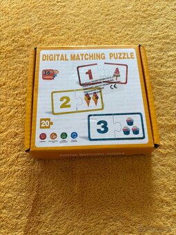 Dětské vzdělávací puzzle - počítání, anglicky - 3