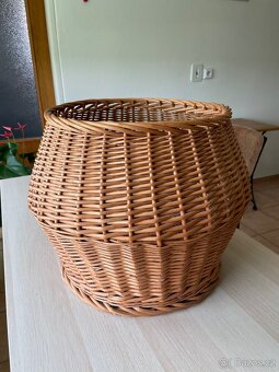 Krásný proutěný koš - 3