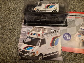 Citroen C35 rally servis peugeot talbot total t16 rally 1:43 - 3