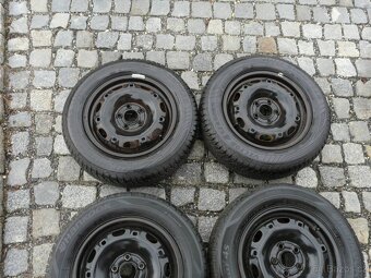 ZIMNÍ PNEU + DISKY VW SEAT 14" ŠKODA 165/70R14 - 3
