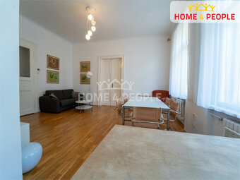 Pronájem bytu 2+kk, 81 m2, Záhřebská, Praha - 3