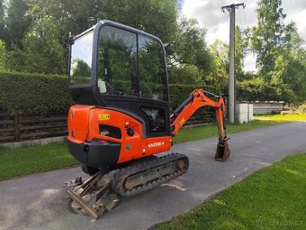 Minibagr Kubota KX016-4, rok 2018, 1700mth, roztah. pásy - 3