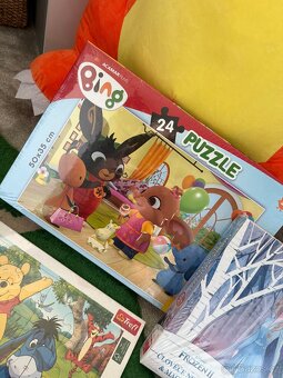Vhodné jako dárek - sada puzzlí, pexeso, tužky - 3