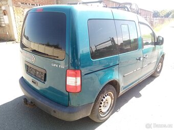 Volkswagen CADDY LIFE 1.9 TDI, 77kW, BJB, r.v.2004 - 3
